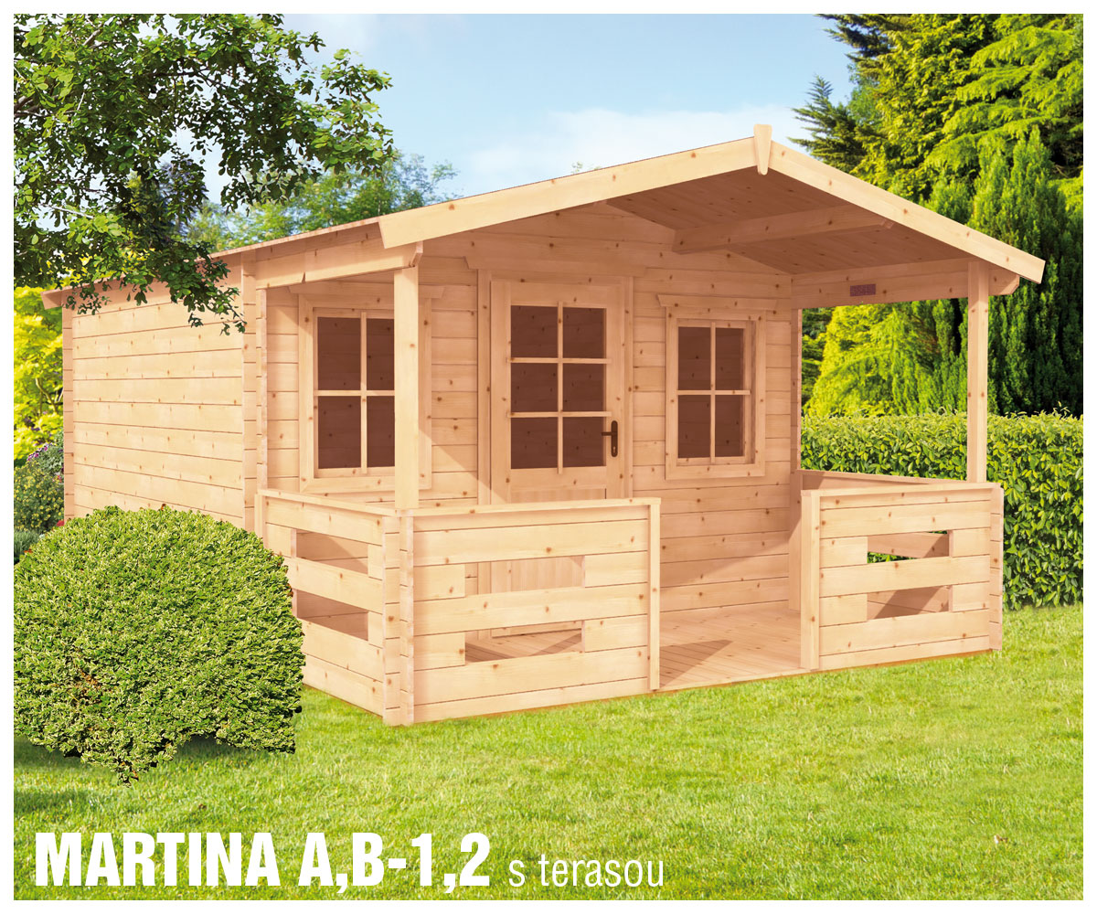 Martina s terasou